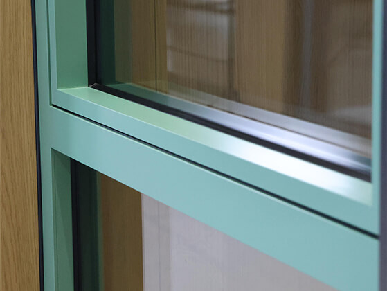 Frameleaze hot sale nei bûten iepenende flush frame finster (2)