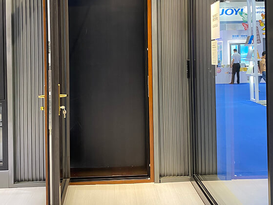 MLN85 వుడ్ అల్యూమినియం లోపలికి తెరిచే ఫ్రెంచ్ డోర్ (3)